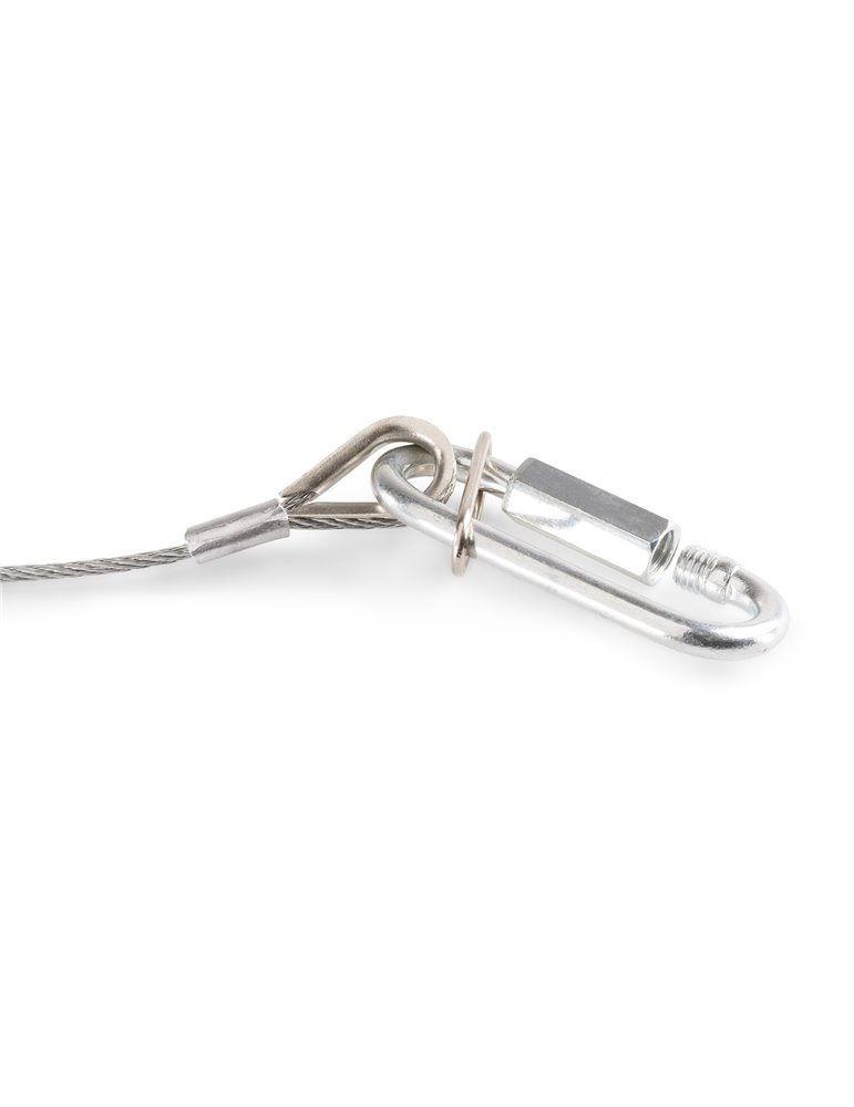 SAF20 Cable de seguridad, 70cm x2mm 20kg