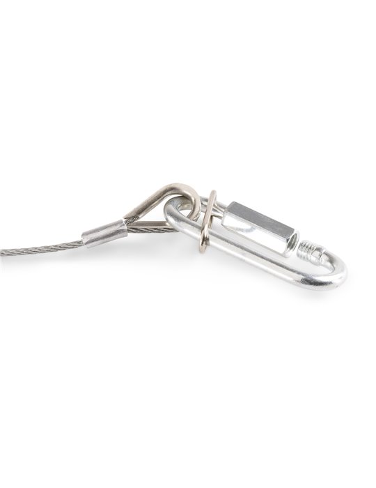 SAF20 Cable de seguridad, 70cm x2mm 20kg