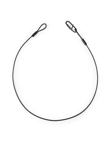 SAF35 Cable de seguridad 35cm x 3mm 30kg Negra 2