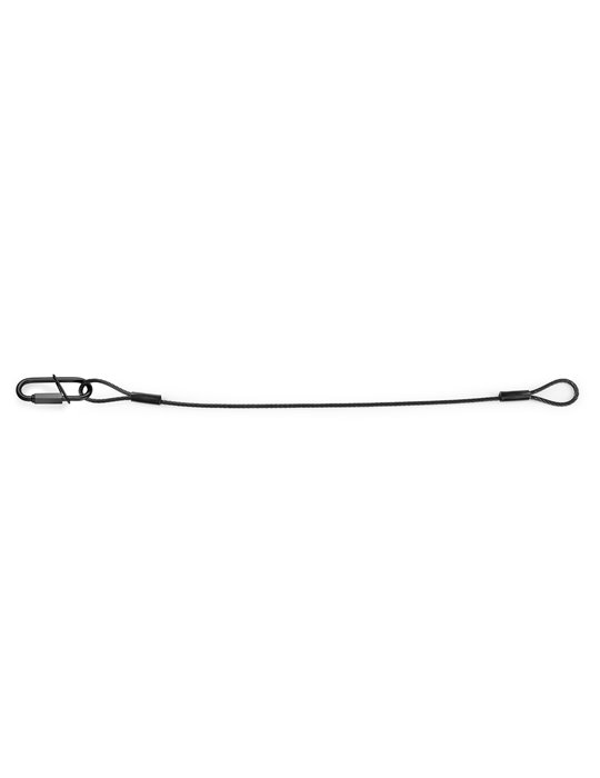 SAF35 Cable de seguridad 35cm x 3mm 30kg Negra