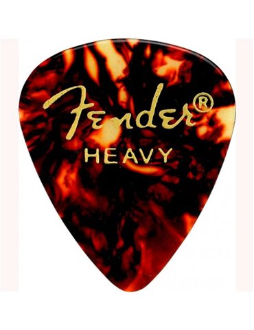 Púa Fender 0351-500 Tortoise Shell Heavy