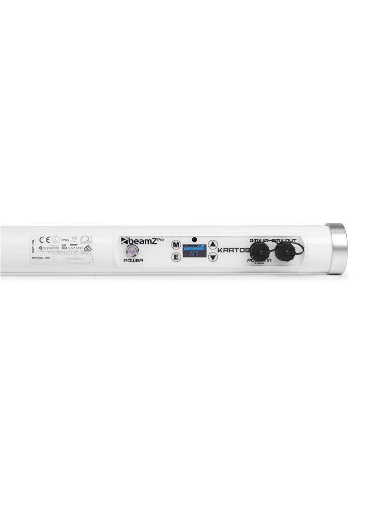 Kratos Conjunto Tubos70 LED RGBW int/ext, 8 unidades