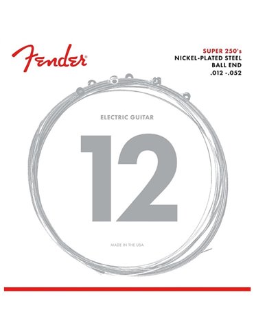 Juego Fender Eléctrica Super 250´s (012-052) 250-H