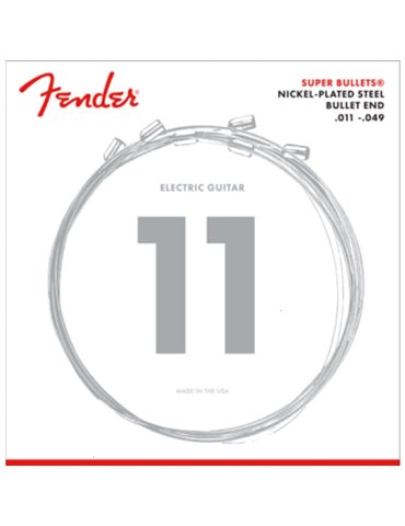 Juego Fender Eléctrica Super Bullets (011-049) 3250-M