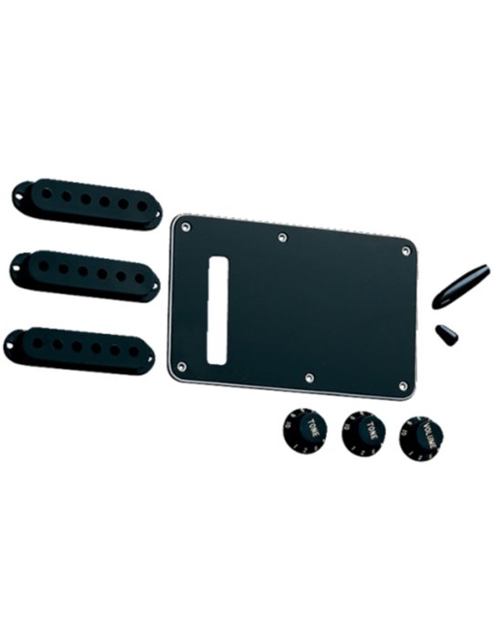 Kit Accesorios Fender Stratocaster Negro 099-1363-000
