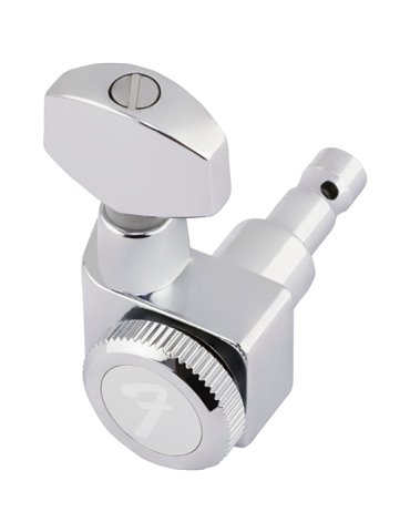 Clavijero Eléctrica Fender Strato/Tele Bloqueo Cromo Pul 099-0818-100