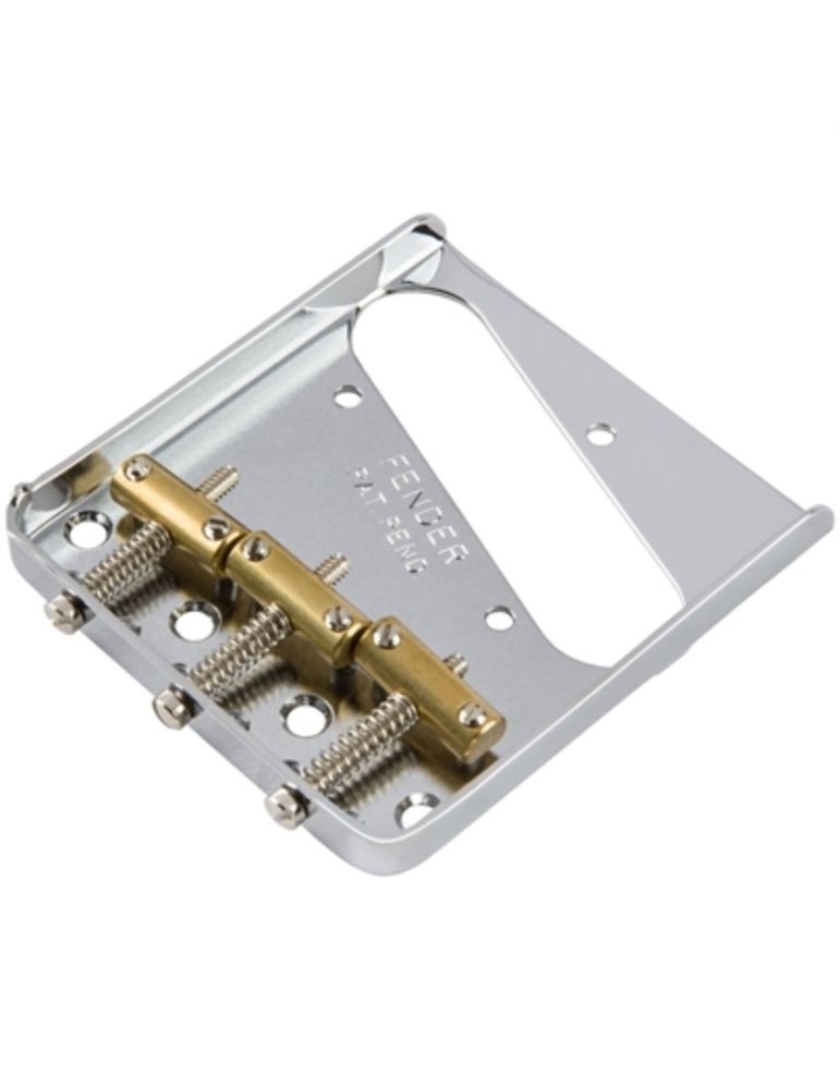 Puente Fender 3 Patines Brass American Vtge Tele Cromo 099-0806-100