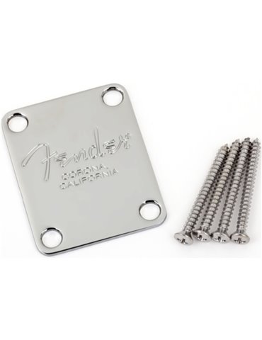 Placa Mástil Corona Fender American Series Bass Cromada 099-1446-100