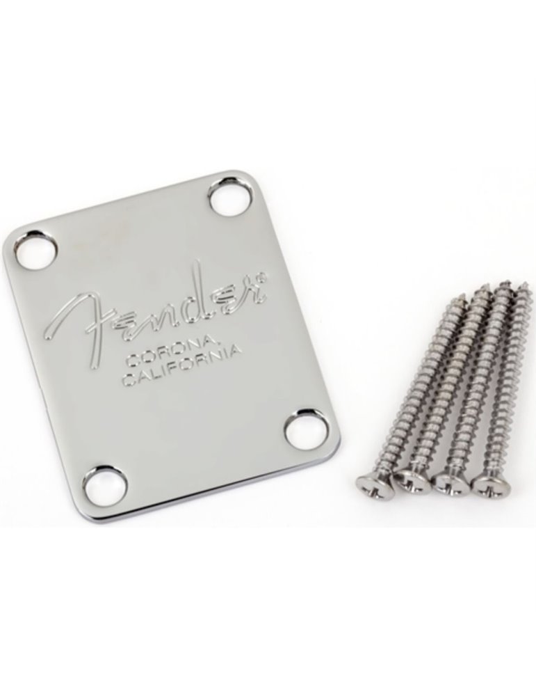 Placa Mástil Corona Fender American Series Bass Cromada 099-1446-100