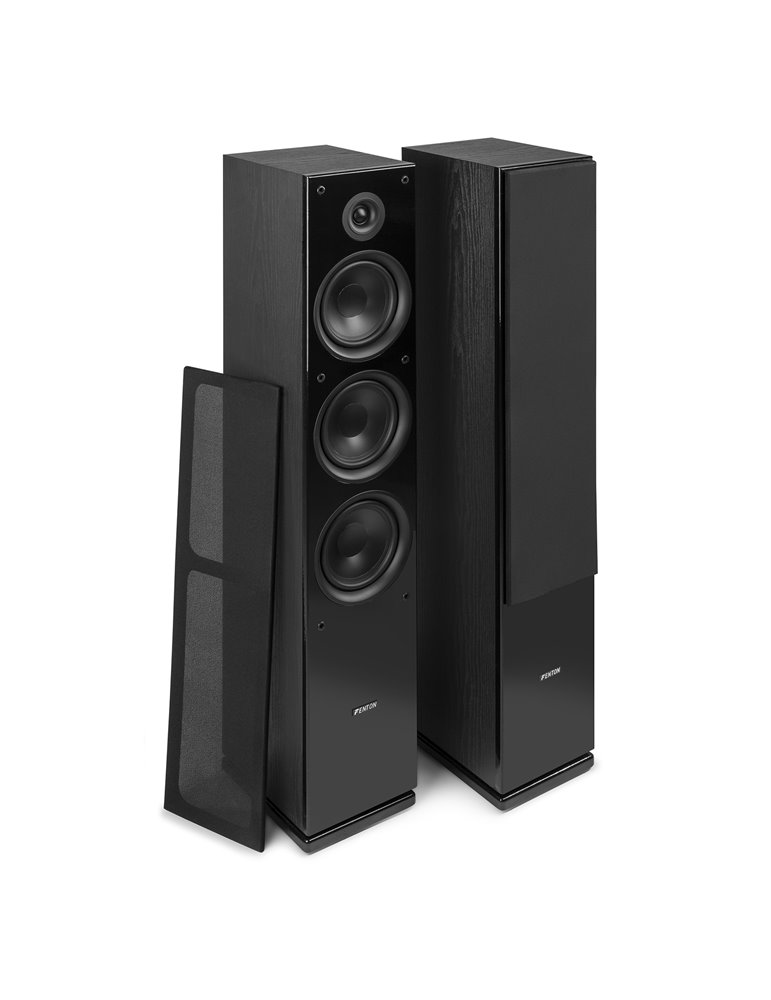 SHF80B Bafles de torre Set 3x 6.5” Negro