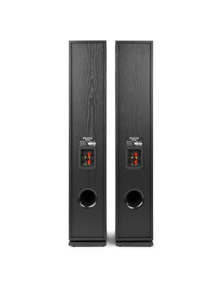 SHF80B Bafles de torre Set 3x 6.5” Negro