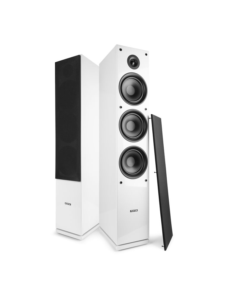 SHF80W Bafles de torre Set 3x 6.5” Blanco