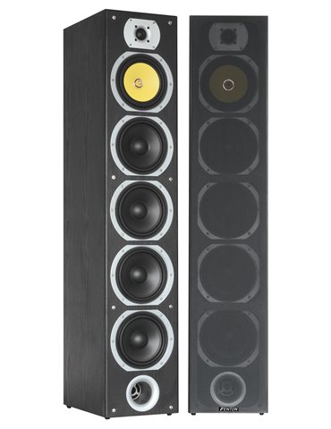 SHFT57B Conjunto Torres 4x 6.5" Negro