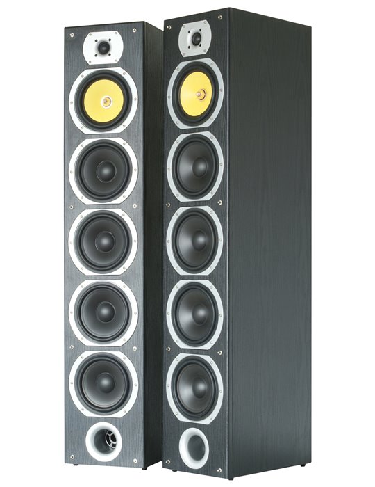 SHFT57B Conjunto Torres 4x 6.5" Negro