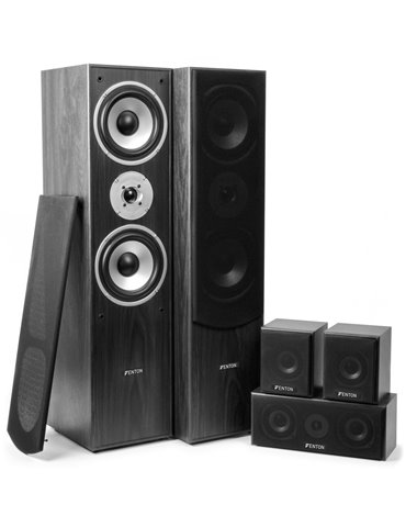 HF5B Sistema Home Theatre 5.0 - Negro