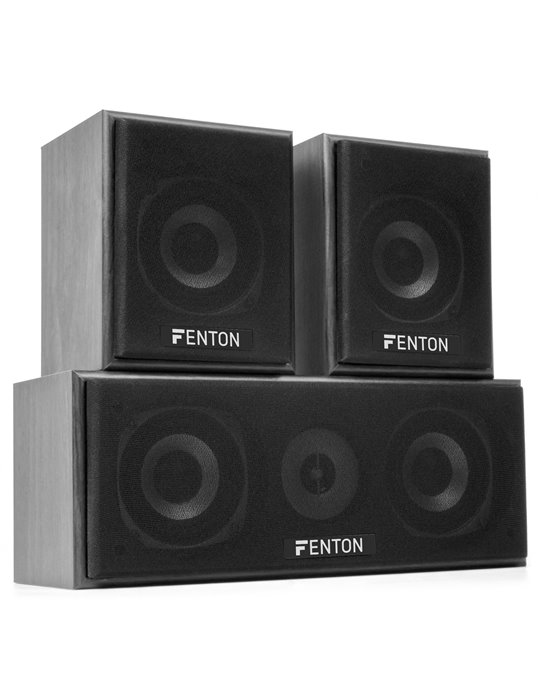 HF5B Sistema Home Theatre 5.0 - Negro