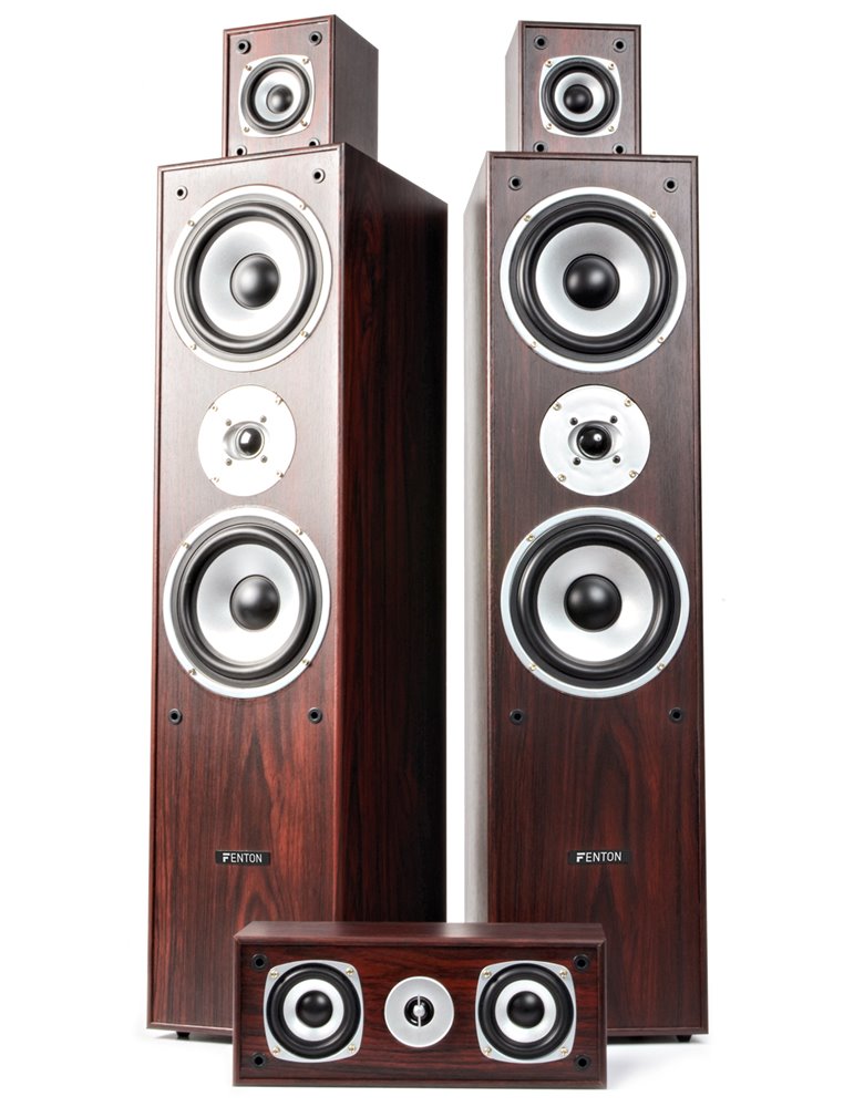 HF5W Sistema Home Theatre 5.0 - Nogal 