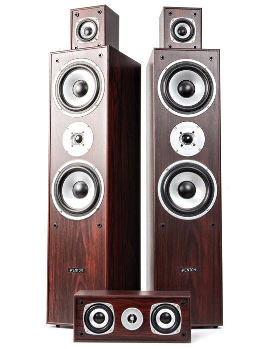 HF5W Sistema Home Theatre 5.0 - Nogal 
