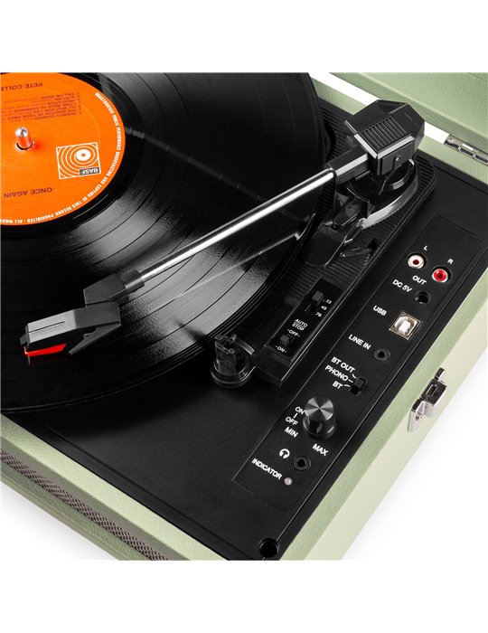 RP118C Giradiscos Maleta con BT in/out
