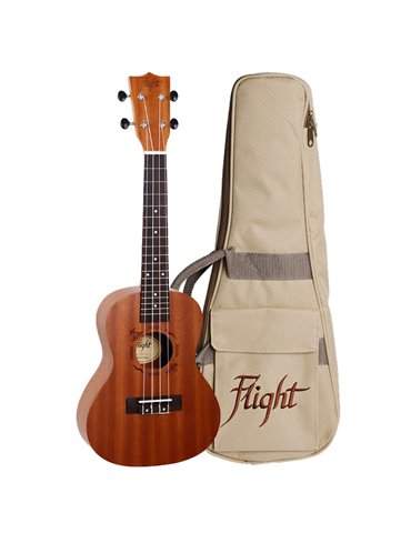 Ukelele Concert Flight NUC-310 Natural Sapelly 2