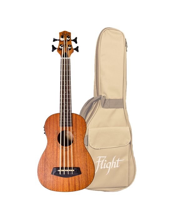 Ukelele Bajo Flight DUBS Electrificado
