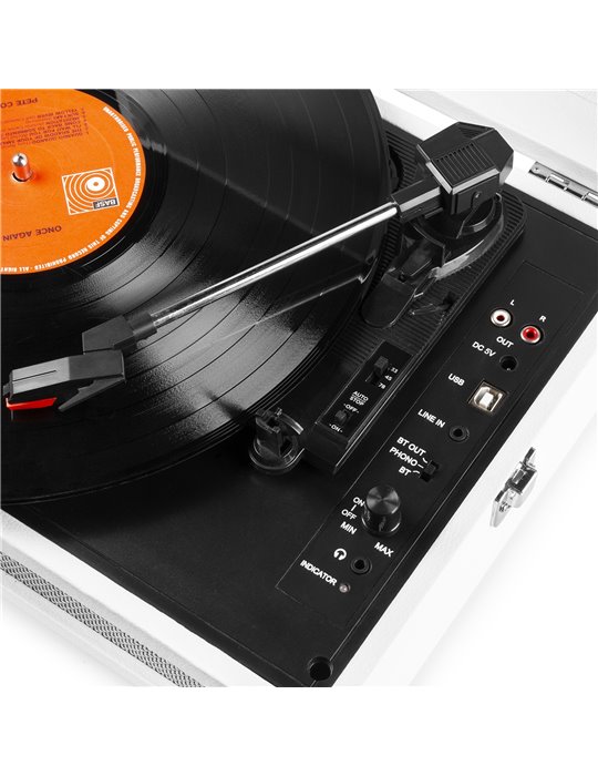 RP118F Giradiscos Maleta con BT in/out