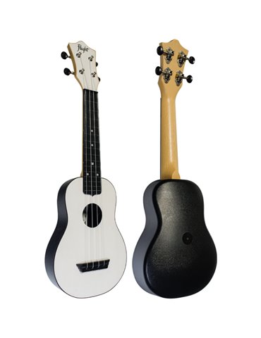 Ukelele Soprano Flight TUS-35WH Travel Blanco