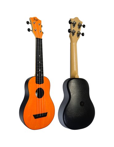Ukelele Soprano Flight TUS-35OR Travel Naranja