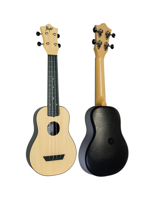 Ukelele Soprano Flight TUS-35NA Travel Natural