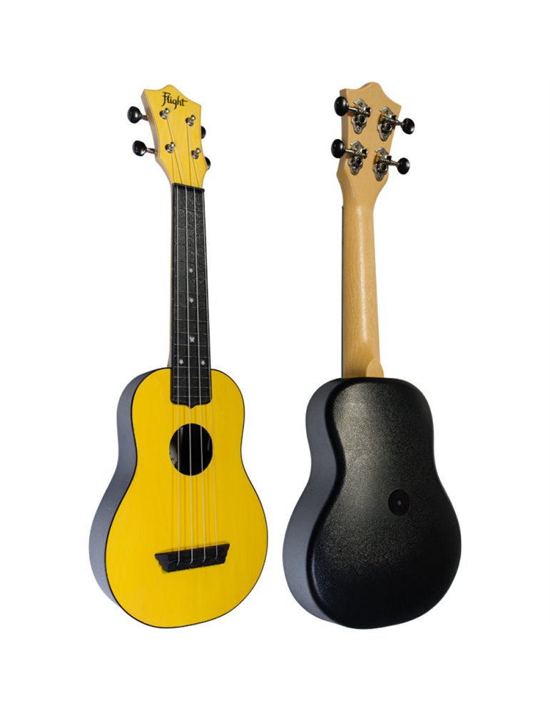 Ukelele Soprano Flight TUS-35YW Travel Amarillo
