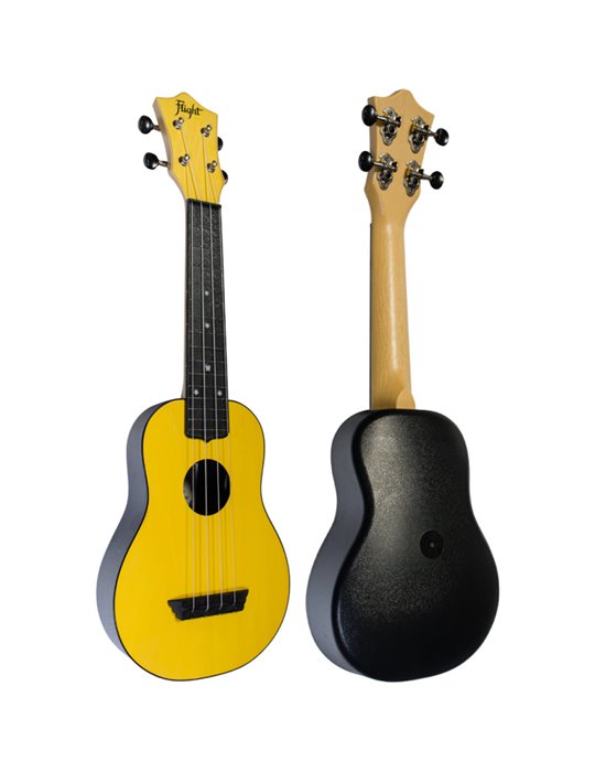 Ukelele Soprano Flight TUS-35YW Travel Amarillo