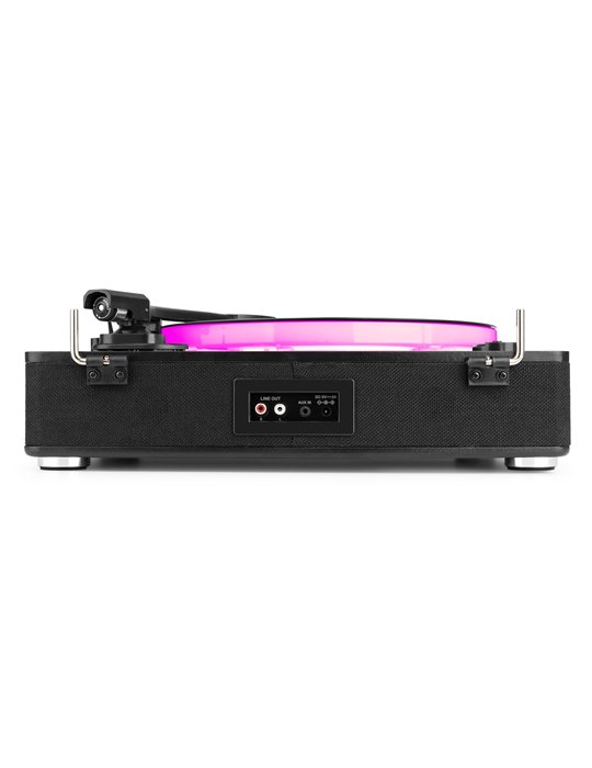 RP162LED Giradiscos con BT in/out Negro