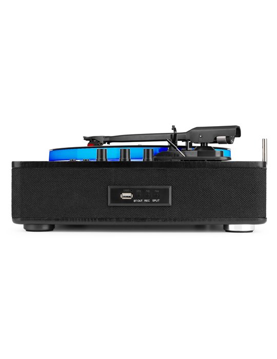 RP162LED Giradiscos con BT in/out Negro