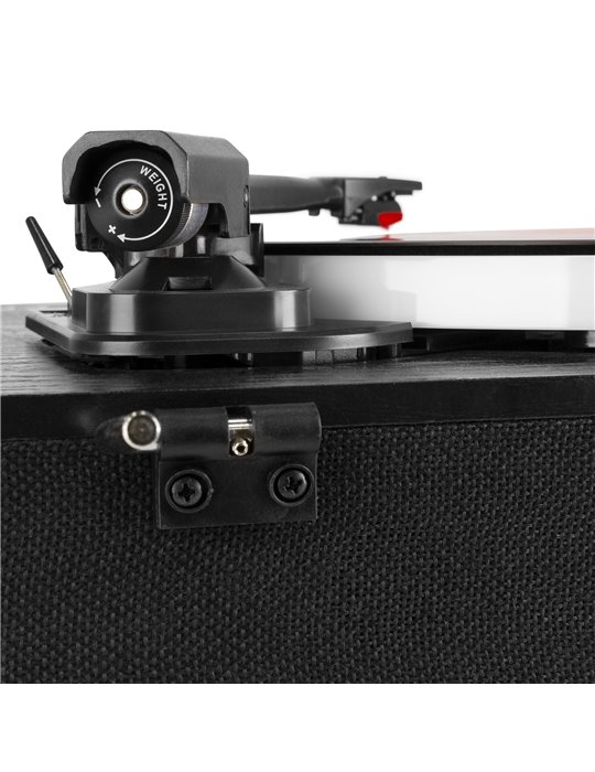 RP162LED Giradiscos con BT in/out Negro