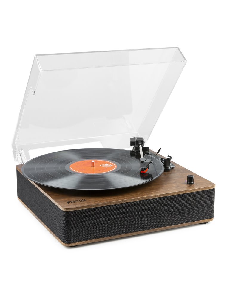 RP161 Giradiscos HQ BT Madera Castaño