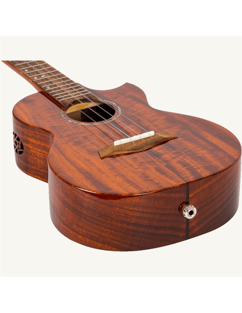Ukelele Tenor Flight Royal Series Mustang Electroacústico