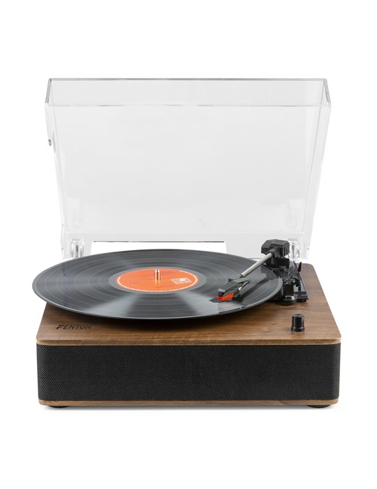 RP161 Giradiscos HQ BT Madera Castaño