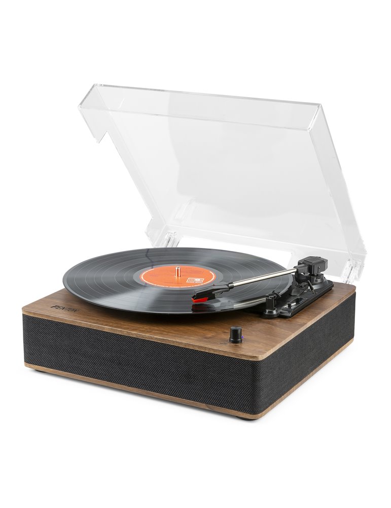 RP161 Giradiscos HQ BT Madera Castaño