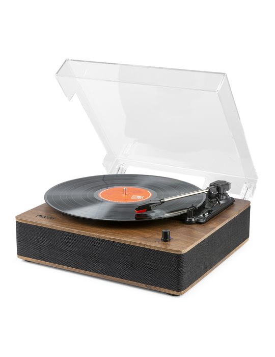 RP161 Giradiscos HQ BT Madera Castaño