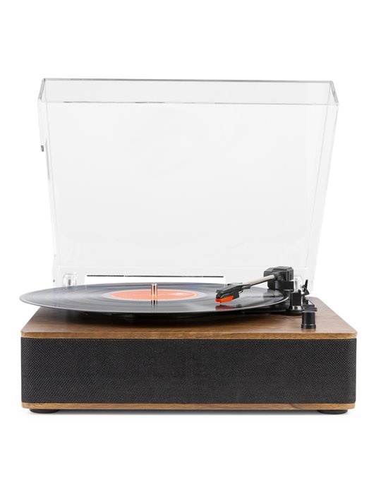 RP161 Giradiscos HQ BT Madera Castaño
