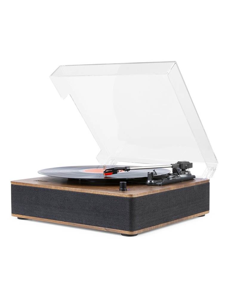 RP161 Giradiscos HQ BT Madera Castaño