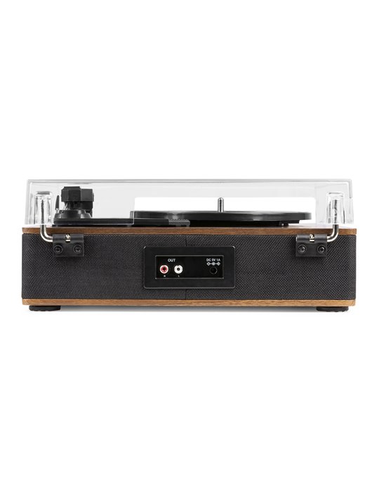 RP161 Giradiscos HQ BT Madera Castaño