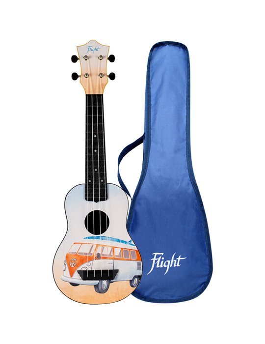 Ukelele Soprano Flight TUS-25 Travel Bus