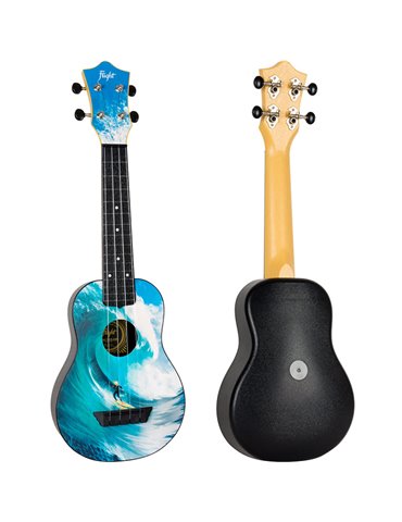 Ukelele Soprano Flight TUS-25 Travel Surf 2