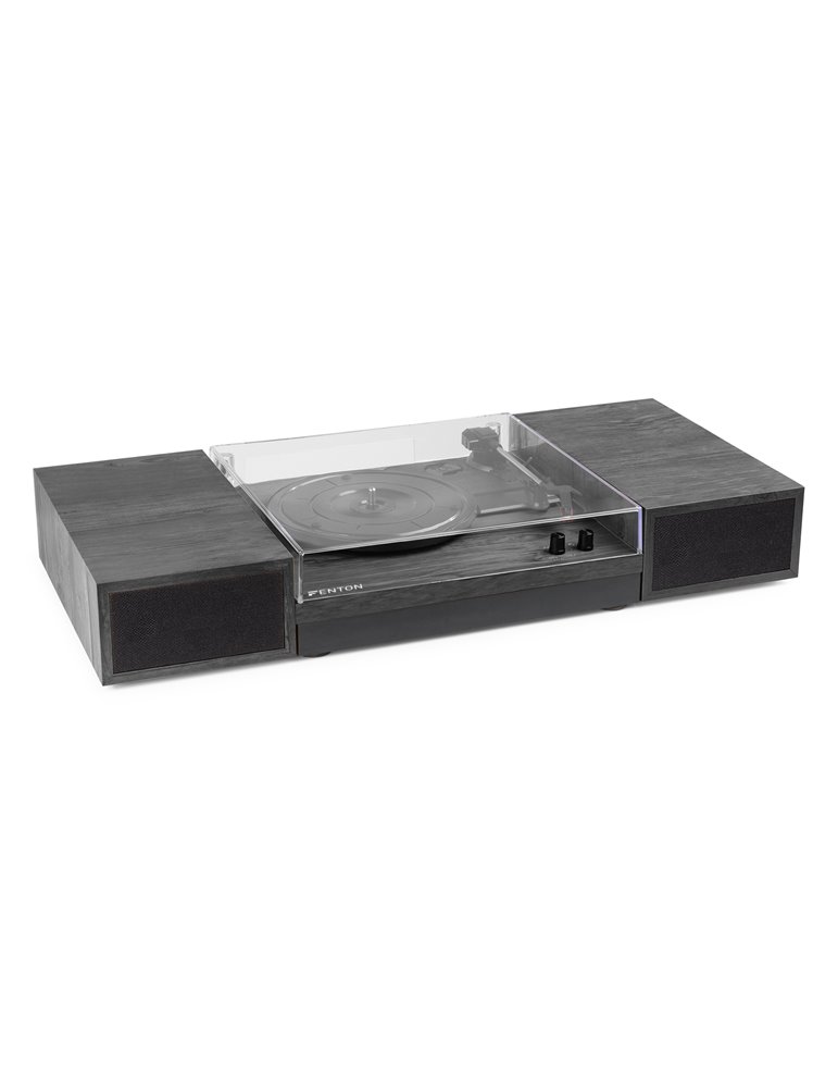 RP165B Giradiscos Negra Gris