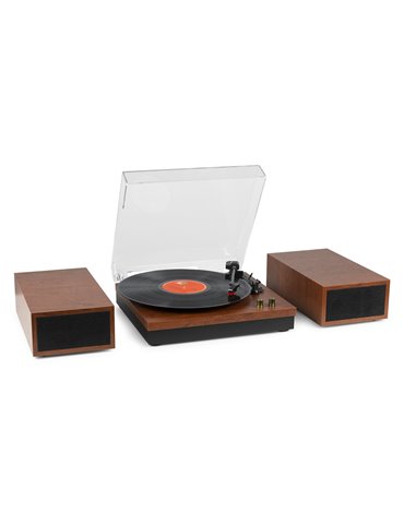 RP165C Giradiscos madera de cereza