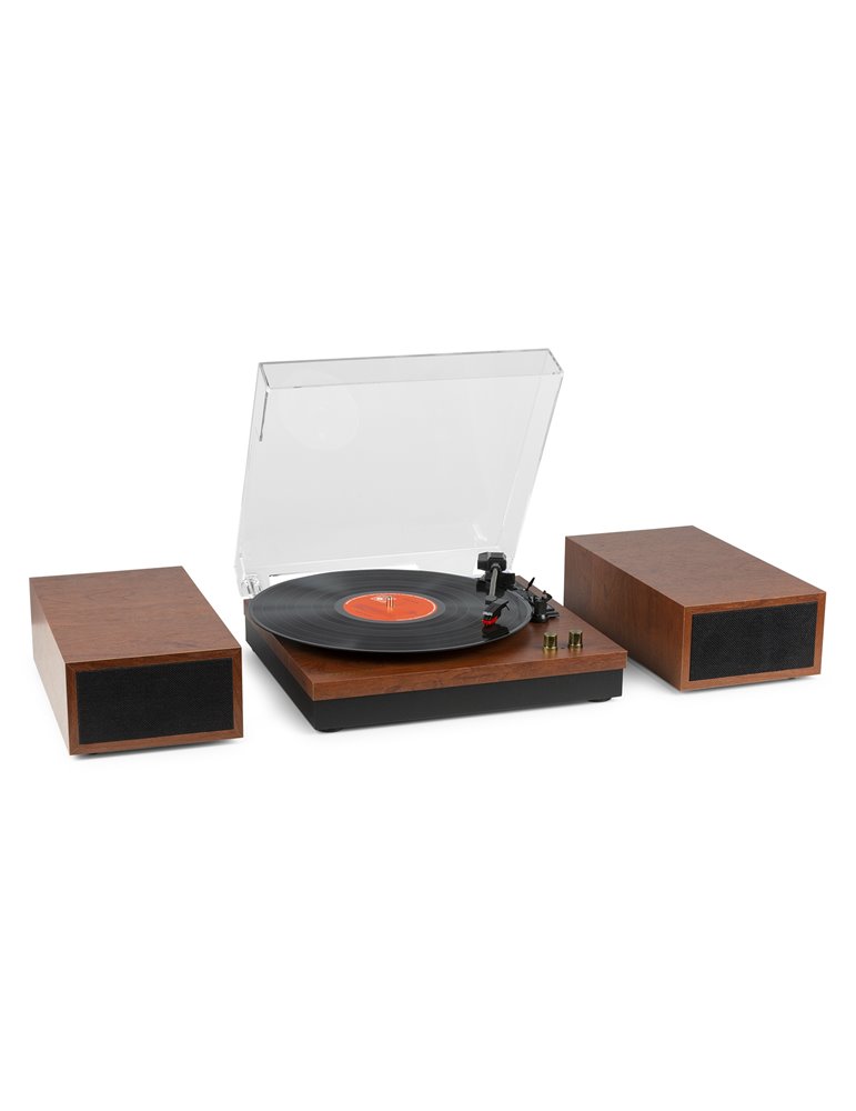 RP165C Giradiscos madera de cereza
