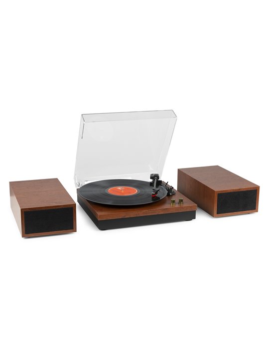 RP165C Giradiscos madera de cereza