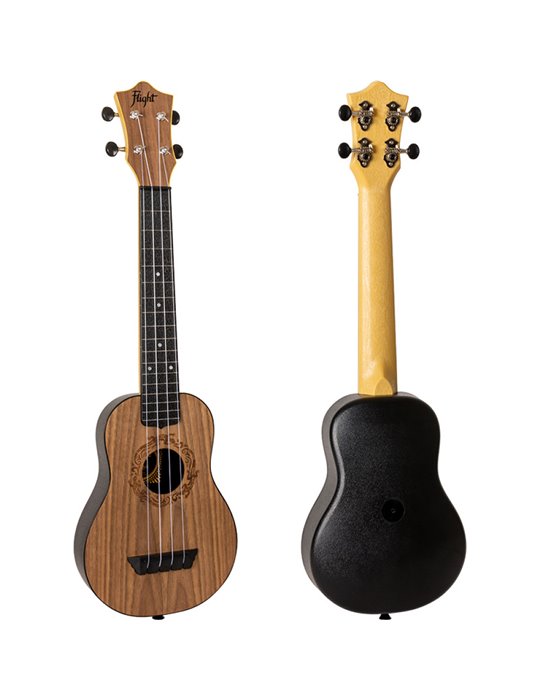 Ukelele Soprano Flight TUSL-50 Travel Concert Scale Salamander
