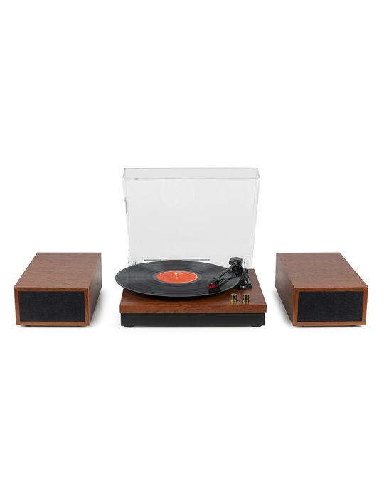 RP165C Giradiscos madera de cereza